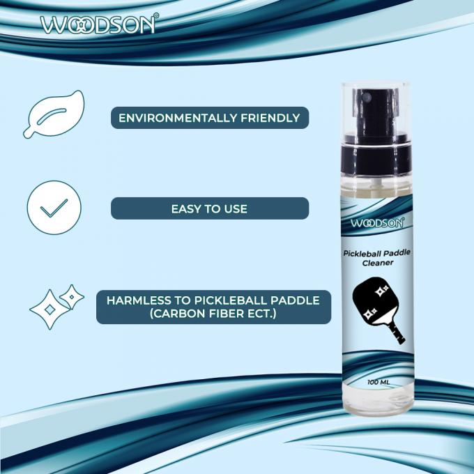 WOODSON Professional Pickleball Paddle Cleaner - Safe for Carbon Fiber Surfaces 3