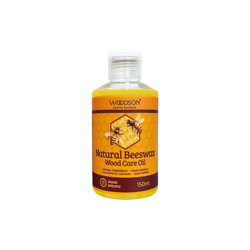Wood Furniture Care Beeswax Long-Lasting Moisturizing Reproduces Warm and Glossy Natural Beeswax Wood Wax Oil Protector 150ml