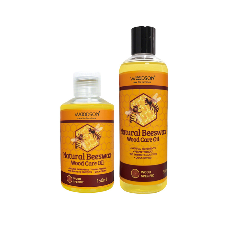 Wood Furniture Care Beeswax Long-Lasting Moisturizing Reproduces Warm and Glossy Natural Beeswax Wood Wax Oil Protector 150ml