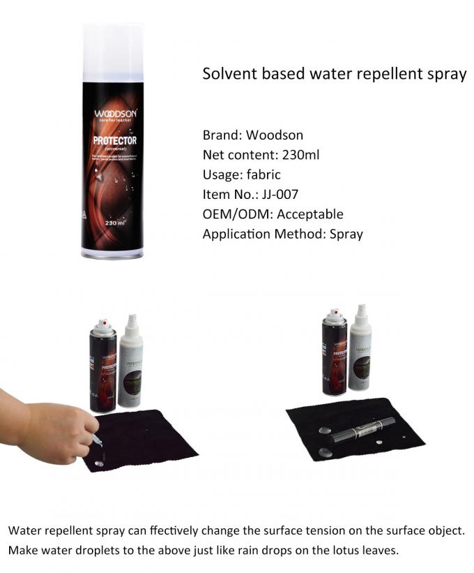 ODM 230ML Nubuck Leather Care Kit Shoe Water Stain Protector Spray